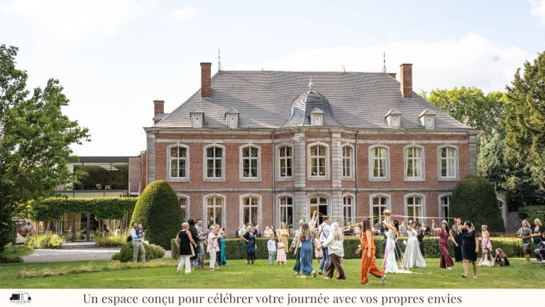 Château de Wanfercée à Fleurus