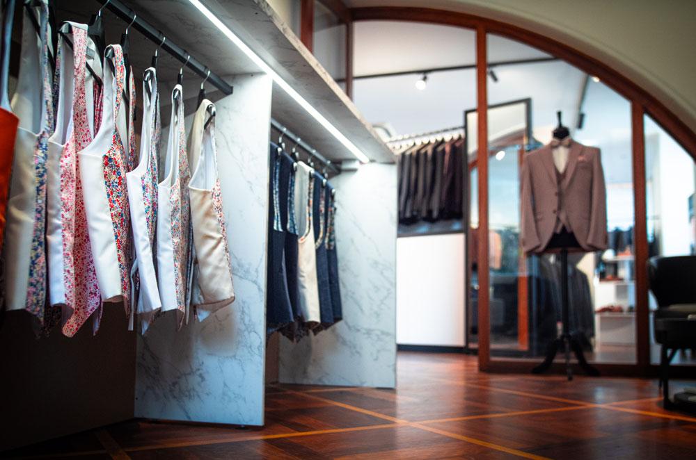 Suit advice and alterations at Sartoriaa, a family business in Brussels